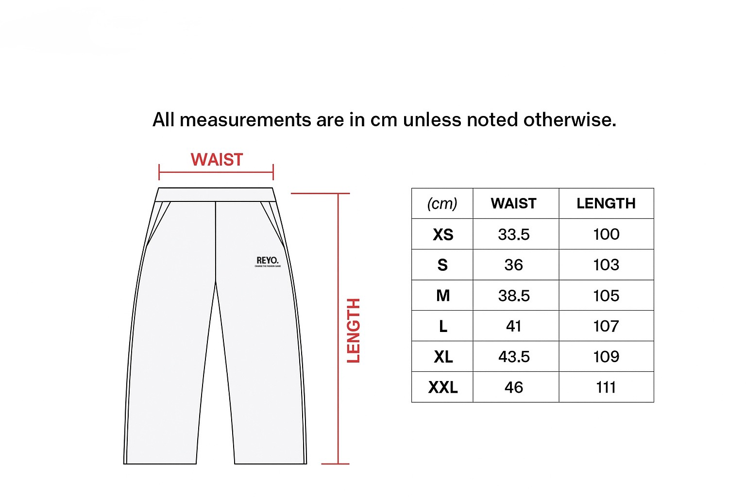 Size guide