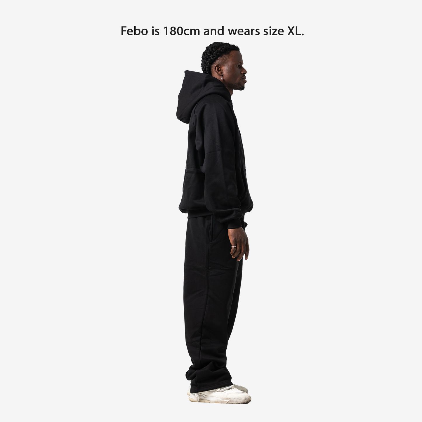 BLACK CORE SWEATPANTS