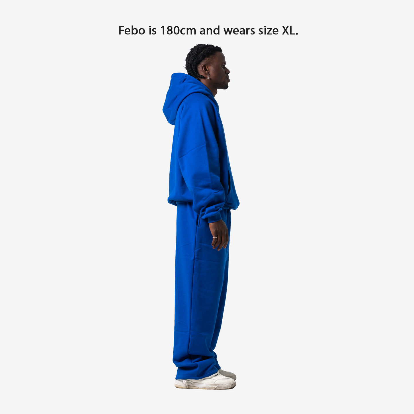 COBALT BLUE CORE HOODIE
